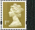 2009 GB - SG1672 (UDB7) 1st Pale Gold (D) from Darwin DX45 MNH